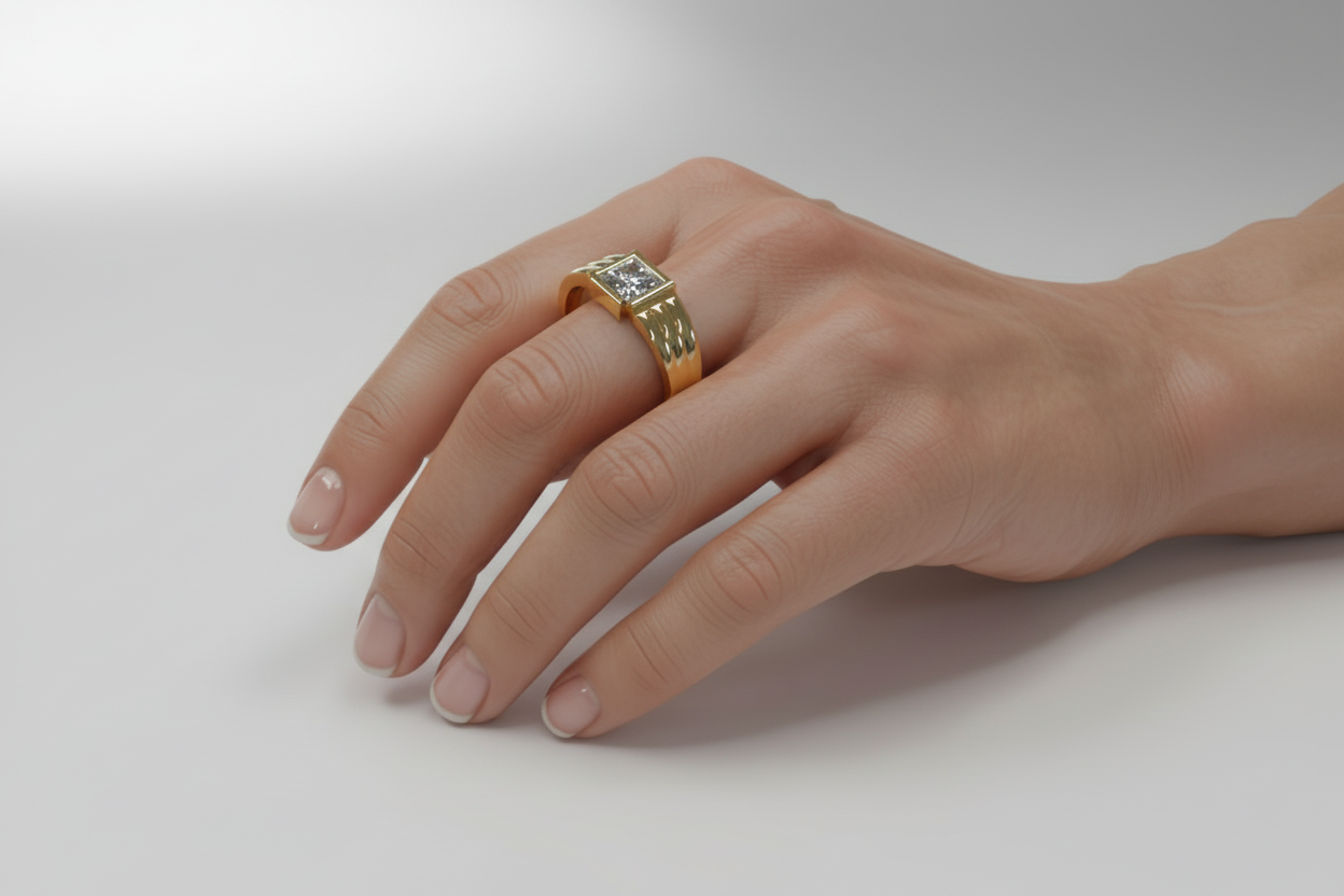 DJR-C66 RING IN GOLD