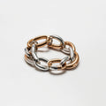 Two tone kadi ring