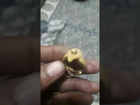 Silver shivling  ring