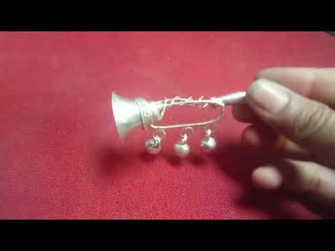 झुनझुना jhunjhuna 20.24g3"(in silver)
