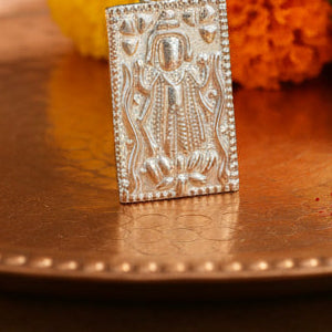 नारायण पत्रा narayan patri .70g2.2x1.4cm (in silver)