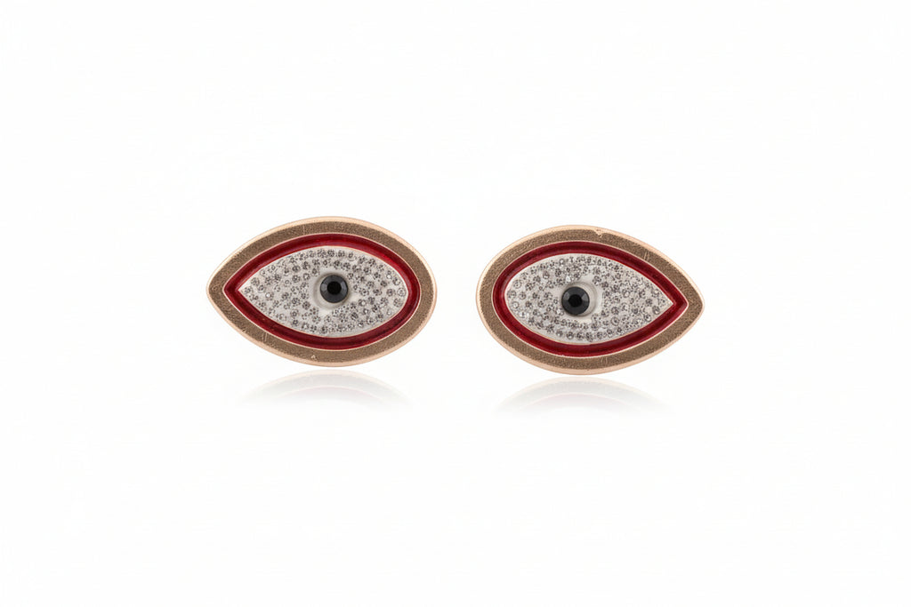 आंखें eyes 13.87g3.7x2.5cm (in Silver)