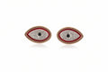 आंखें eyes 13.87g3.7x2.5cm (in Silver)