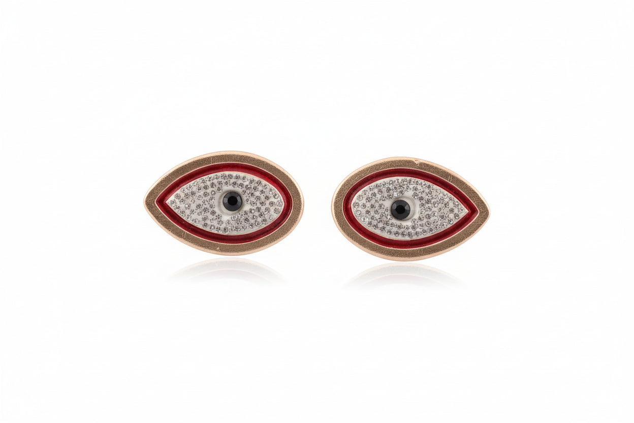 आंखें eyes 13.87g3.7x2.5cm (in Silver)