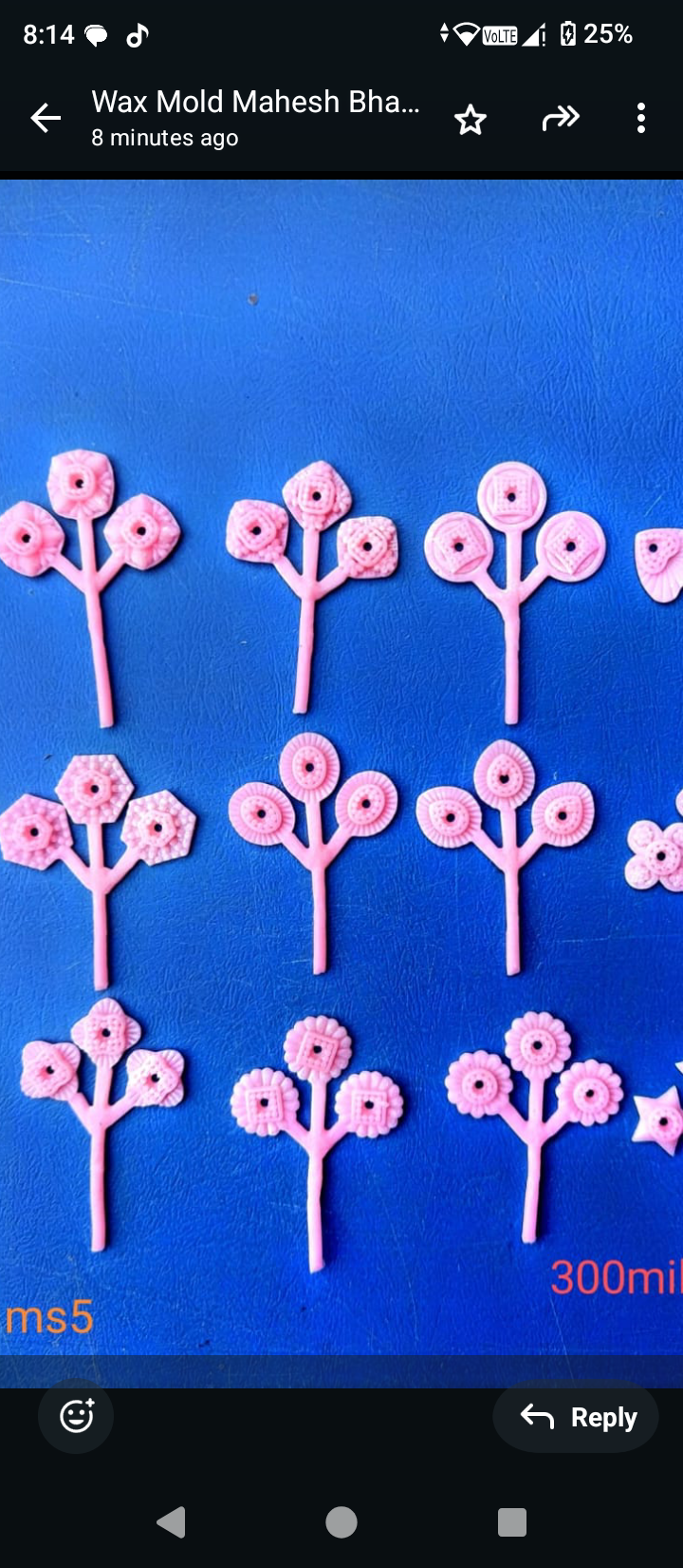 Wax mold