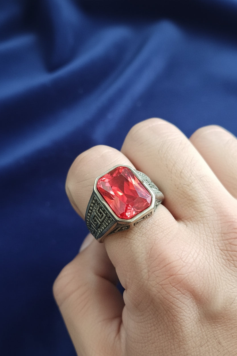 अंगूठी Ring6.54g18no.(in silver)