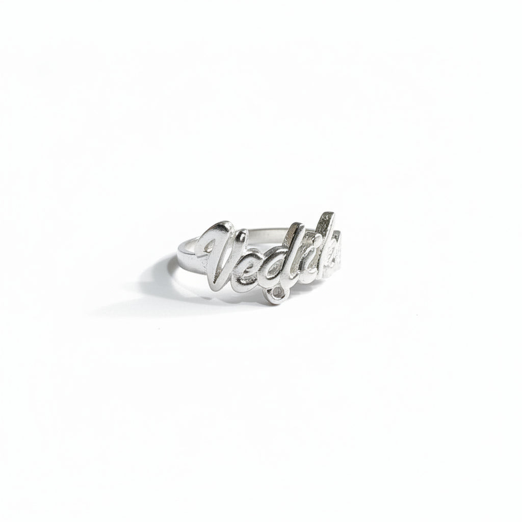 छल्ला name ring 1.8g 11no.(in silver)
