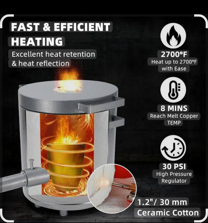 Metal melting gas furness (machine)