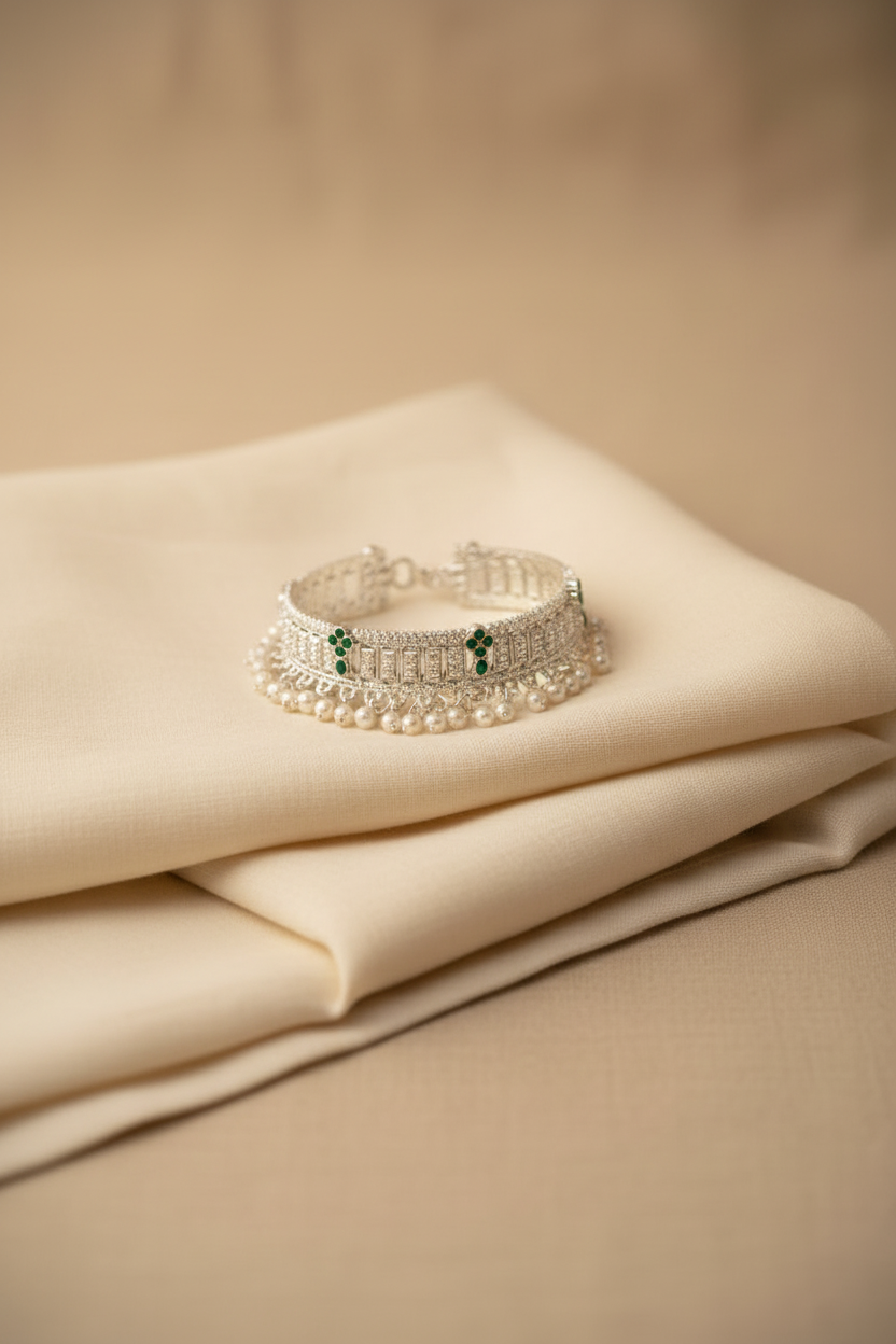 Anklet in silver