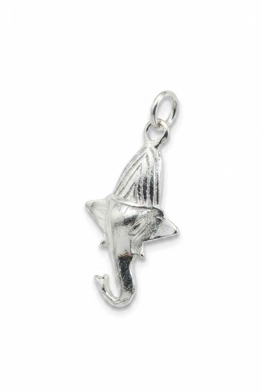 गणेश जी पैंडल ,Ganesh ji pandat 1.35g1.2"(in silver)