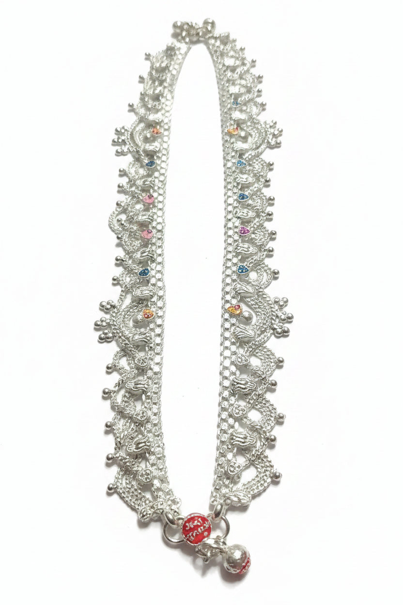 पाजेब Anklet70.03g10" 6no.(in gs metal)