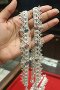 पाजेब Anklet78.04g10"11no.(in gs metal)