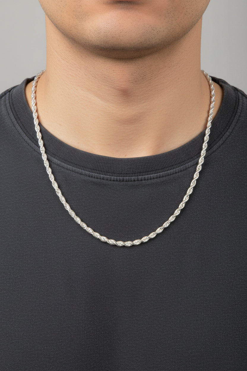 रस्सा चैन rope Chain    32.84g23"(in gs)