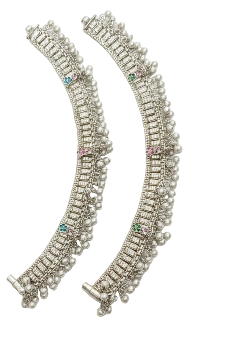 Anklet in silver