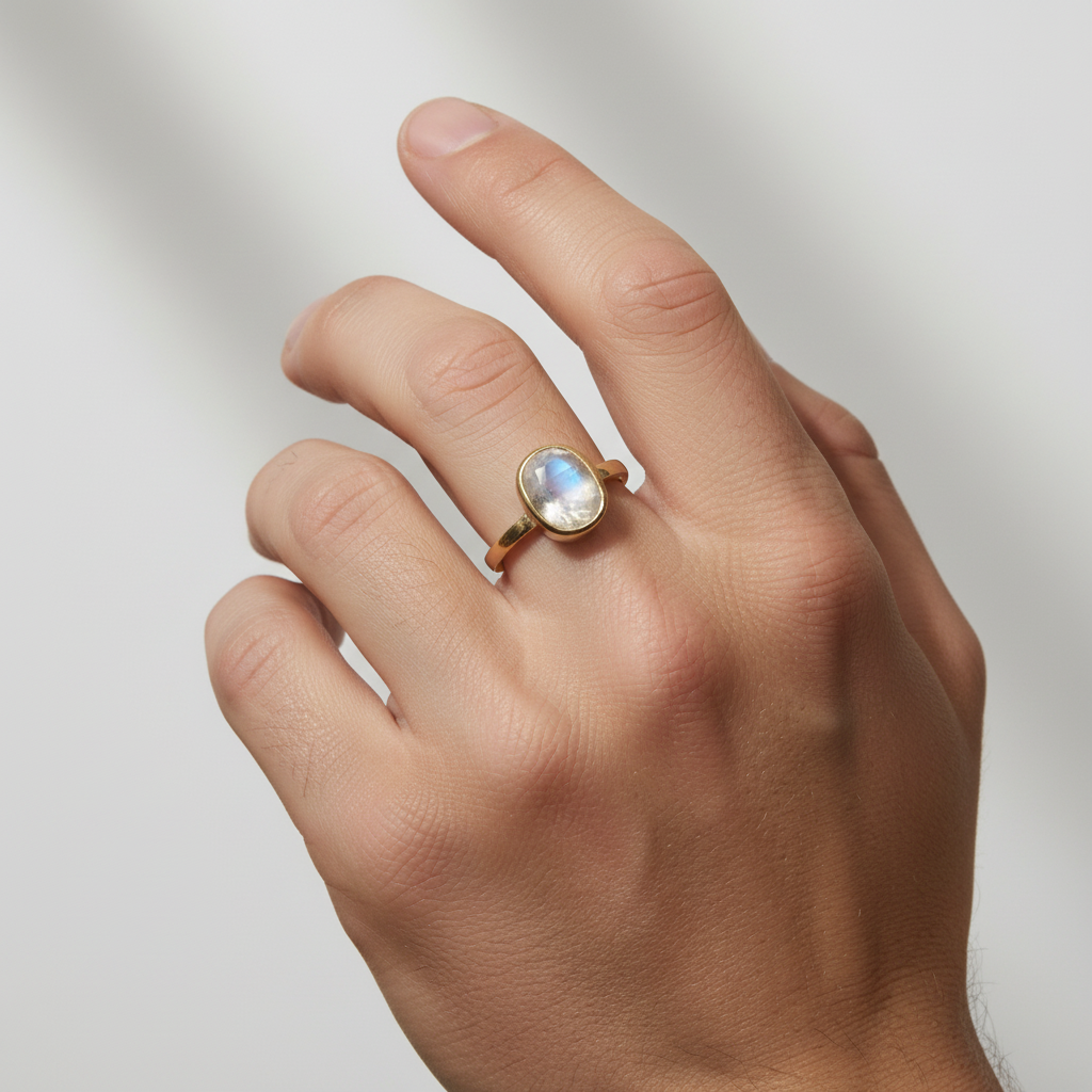 Yellow sapphire ring(Pukhraj)