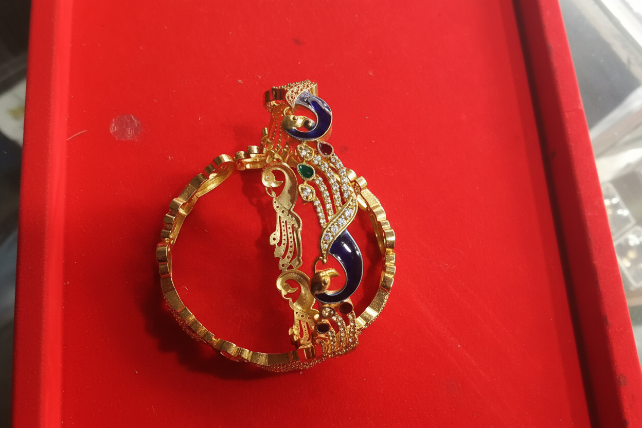 Silver kada (jewellery)