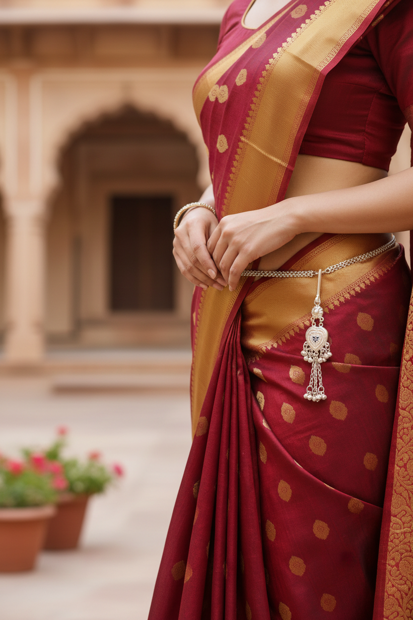 कमर गुच्छा waist band 13.82g5"