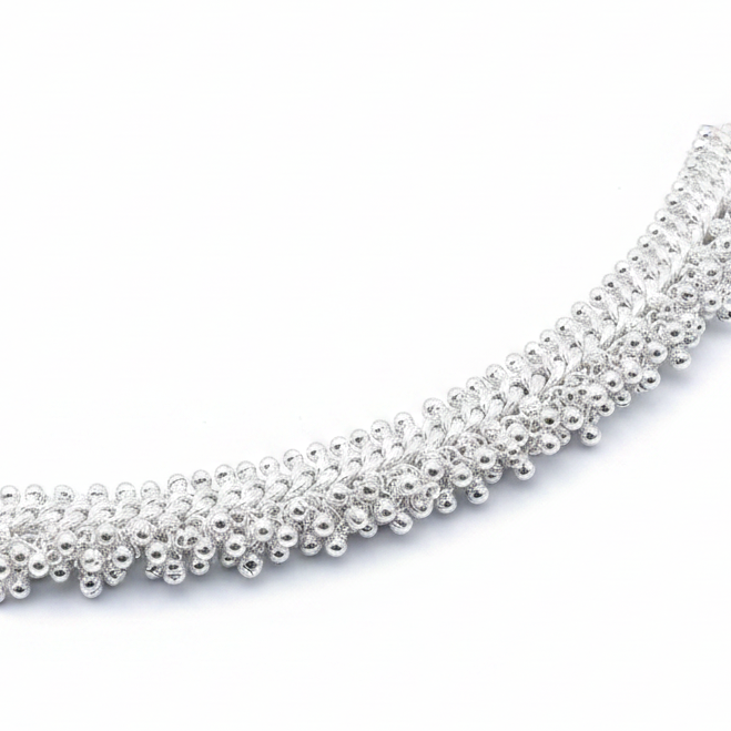 पाजेब pazab 163g10.5"(in silver)