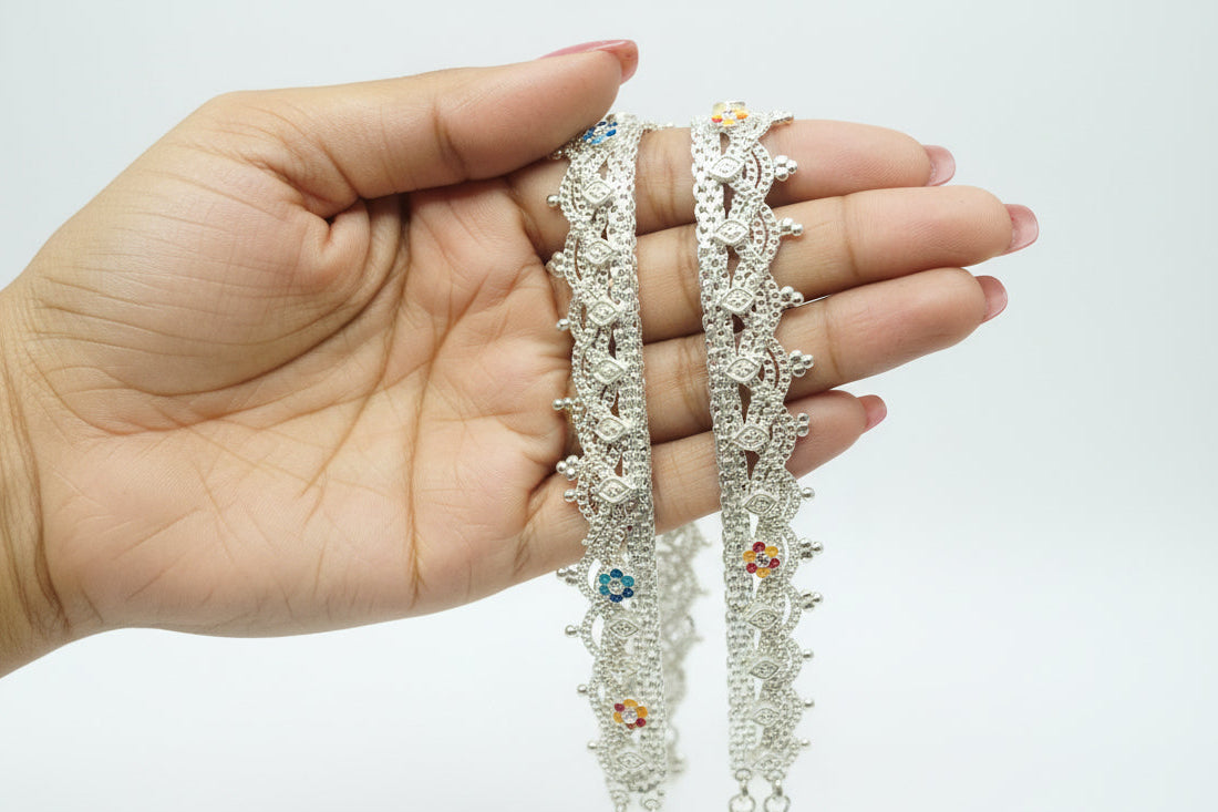 पाजेब Anklet75.82g10"10no.(in gs metal)