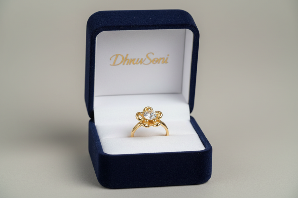 Customized ring (Gold jewellery)