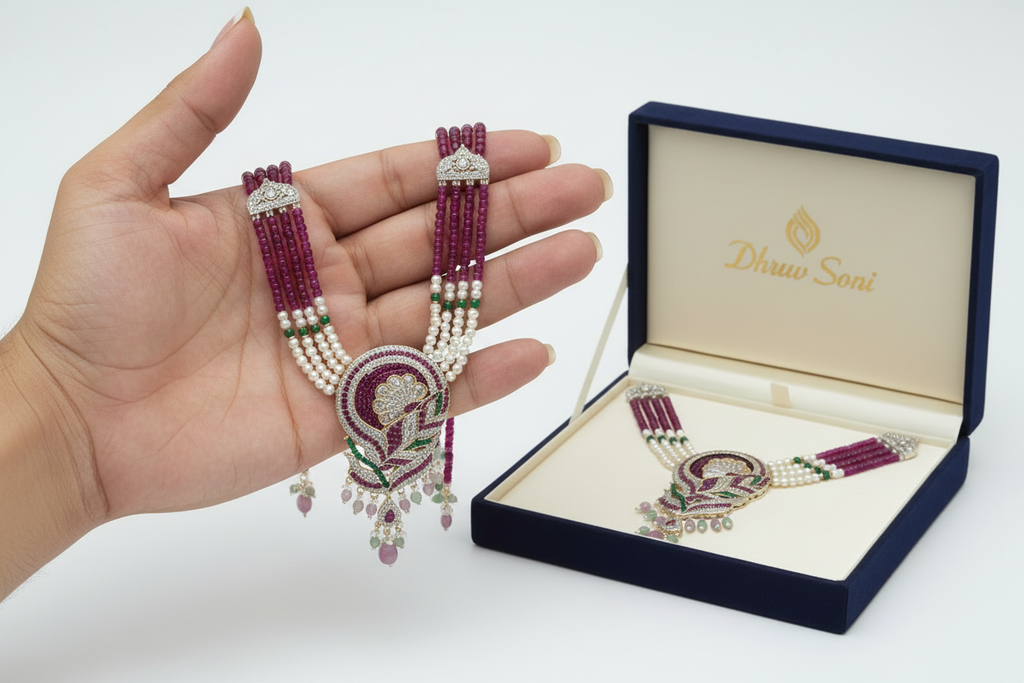 Navklace set 01 (in silver)