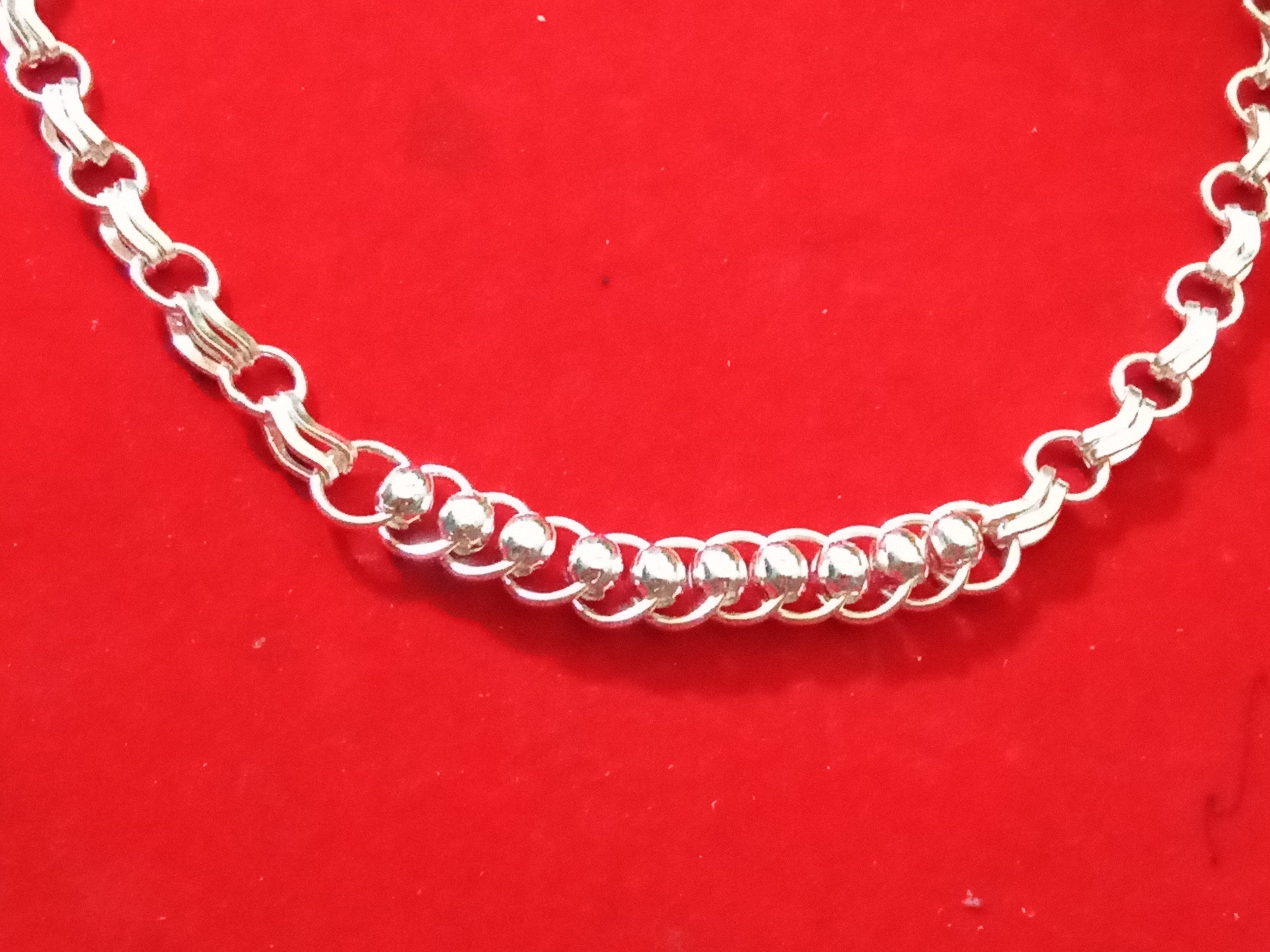 HandmadeAnklet38.27g10.5"in gs