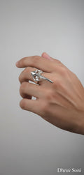 Silver sward ring (jewellery)