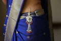 कमर गुच्छा waist band 24g6"(in silver)