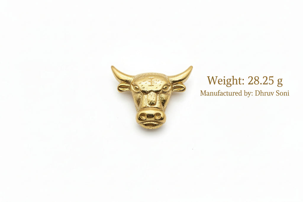 बैल्ट Bull buckle28.25g(silver)