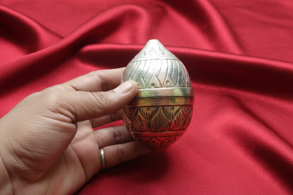 नारियल coconut 41.07g4x2.5"(in silver)