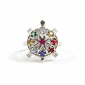 कछुआ Ring 3.4g14no.(in silver)