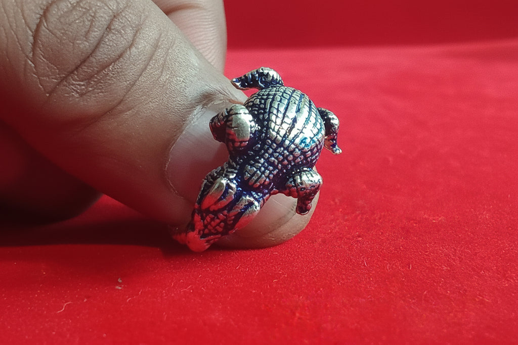 मगरमच्छ crocodile ring 5.99g16no.(in silver)