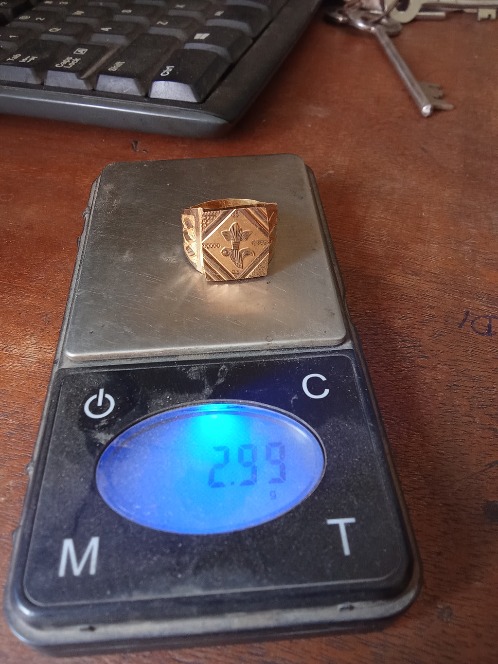 18kt Ring 2.99g (Gold)
