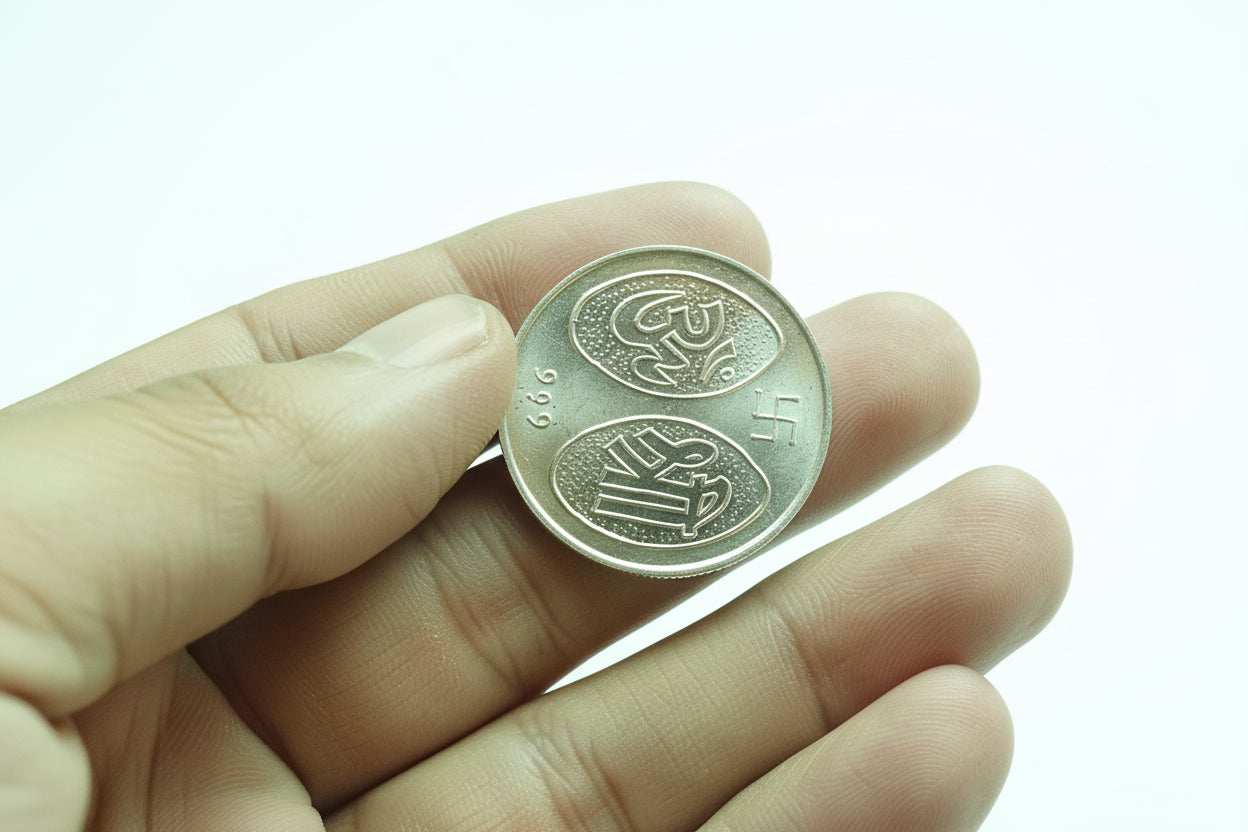 सिक्का coin 5g.75"(in silver)