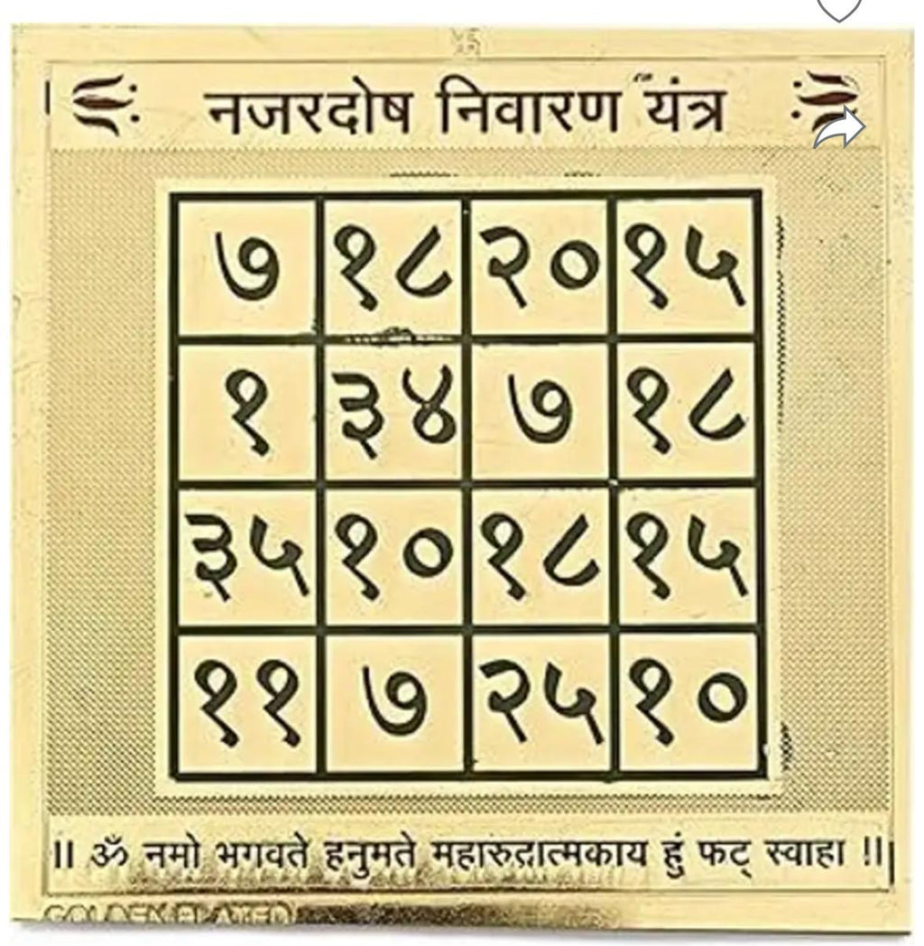 Nazar dosh relief yanter
