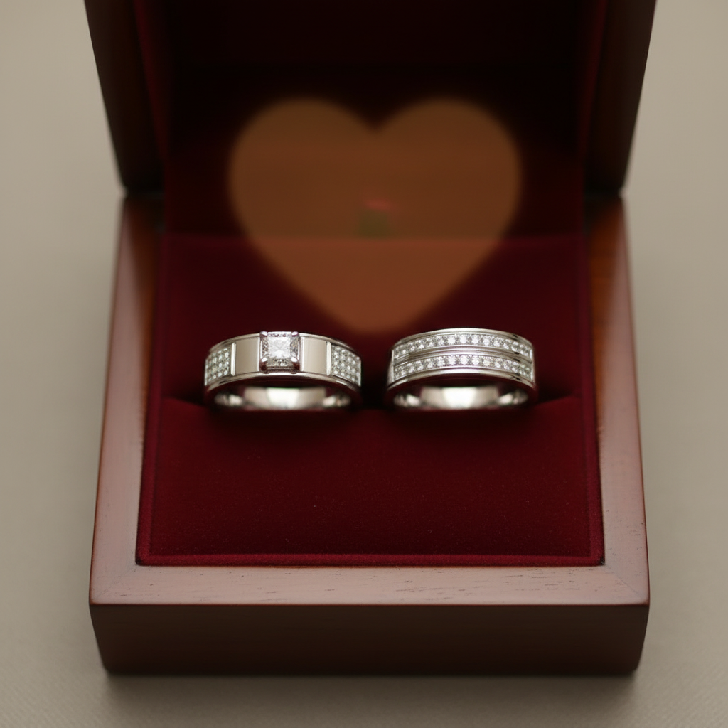 Customized couple ring(Jewellery)