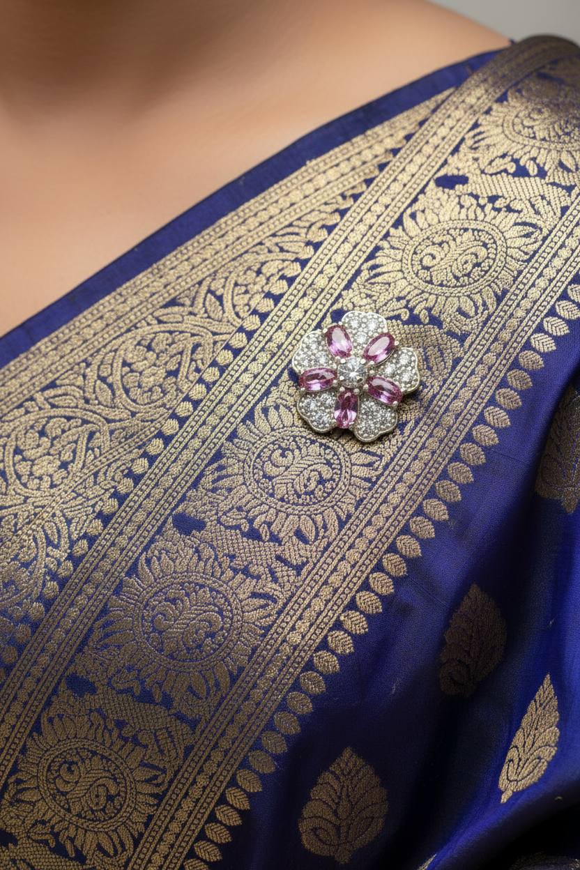 Silver Broach