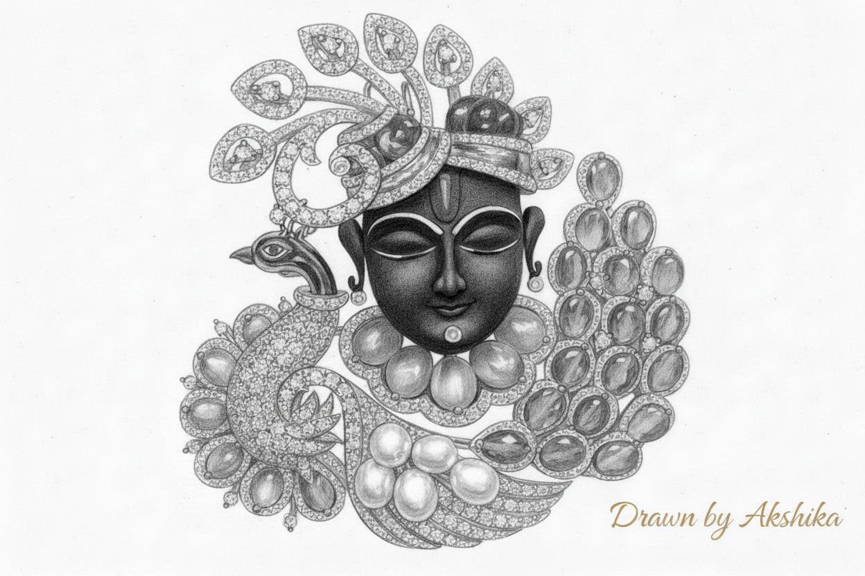 Shreenath ji pdt stl (cad file)