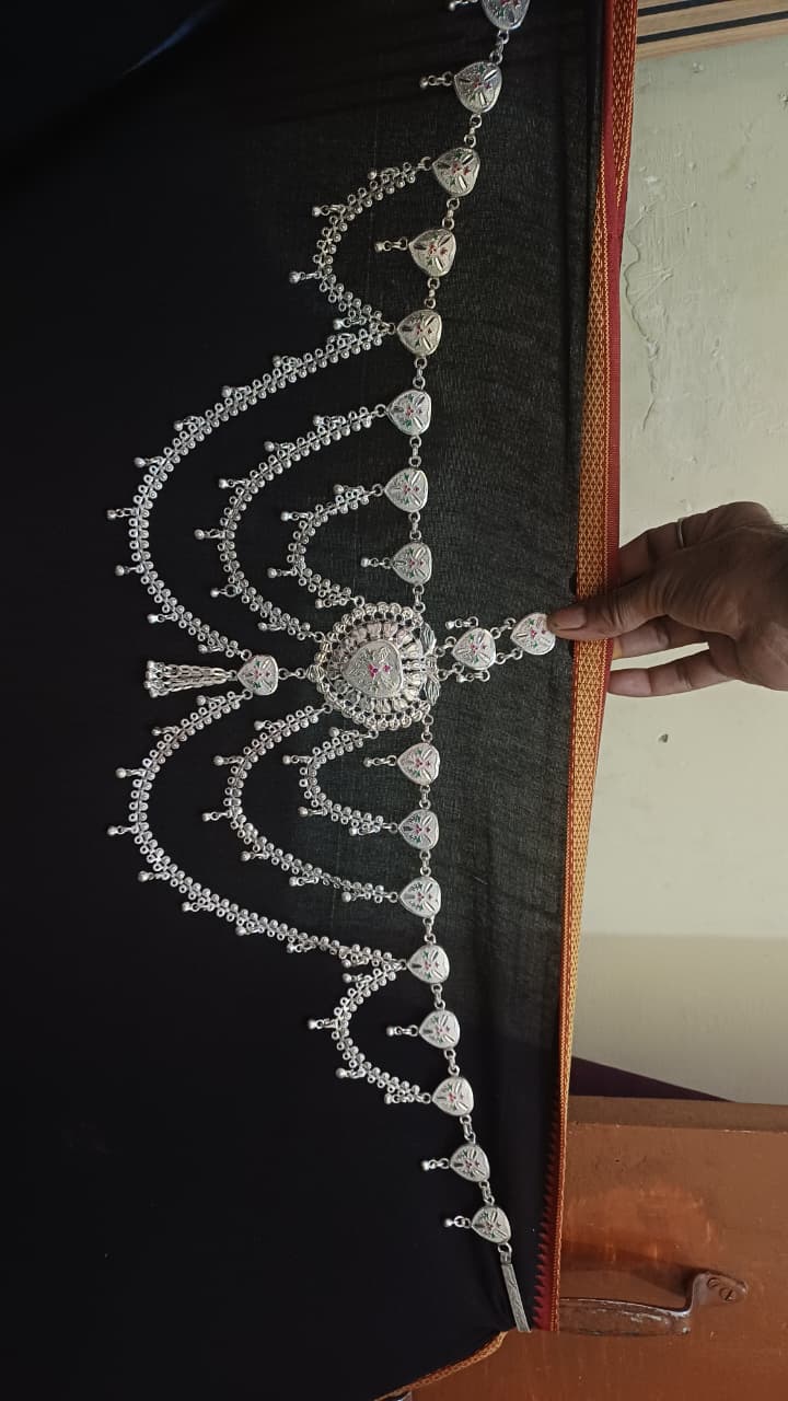हाफ कंदौनी Half kandoni no.2(in silver)