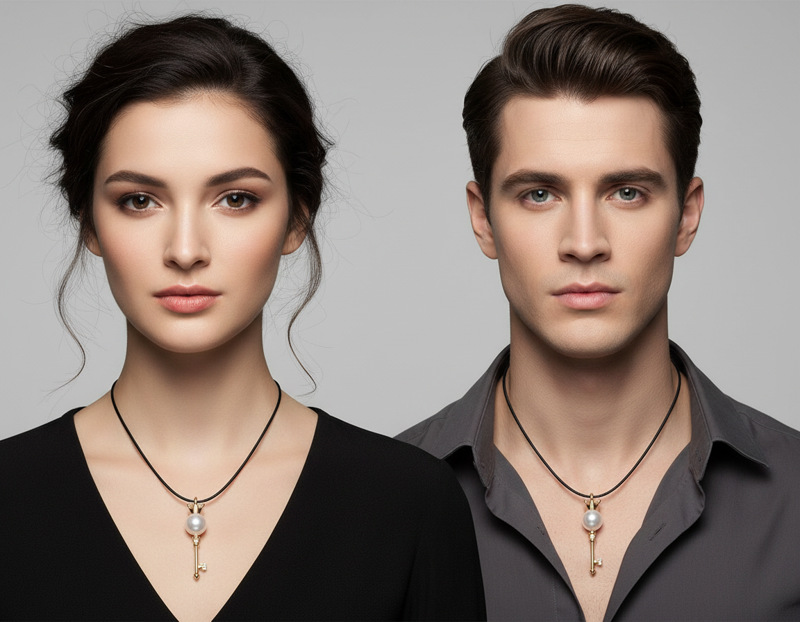 18kt gold key pandate(jewellery)