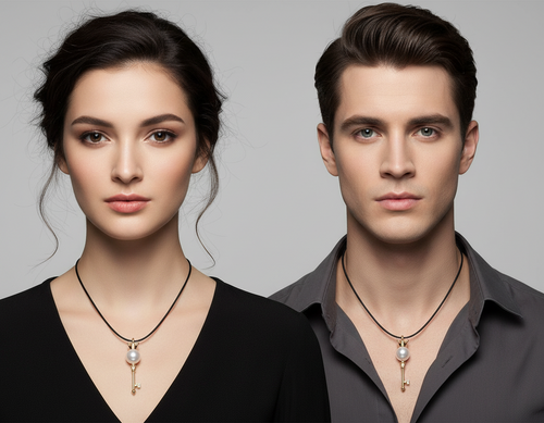 18kt gold key pandate(jewellery)