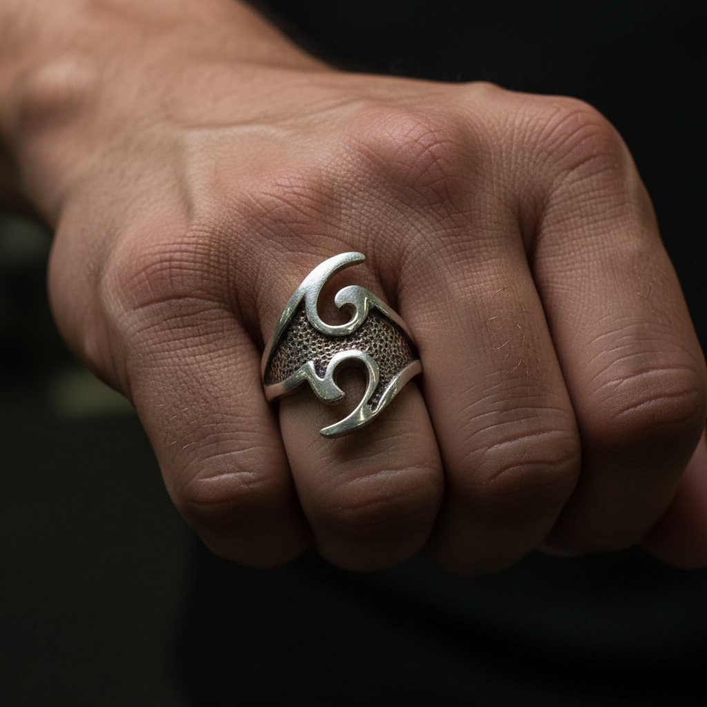 छल्ला Ring6g19no.(in silver)