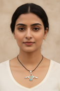 तीन वाण three arrow pandate2.1g1" (in silver)