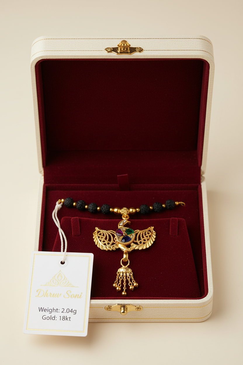 Bird Pandate 2.04g(in gold)