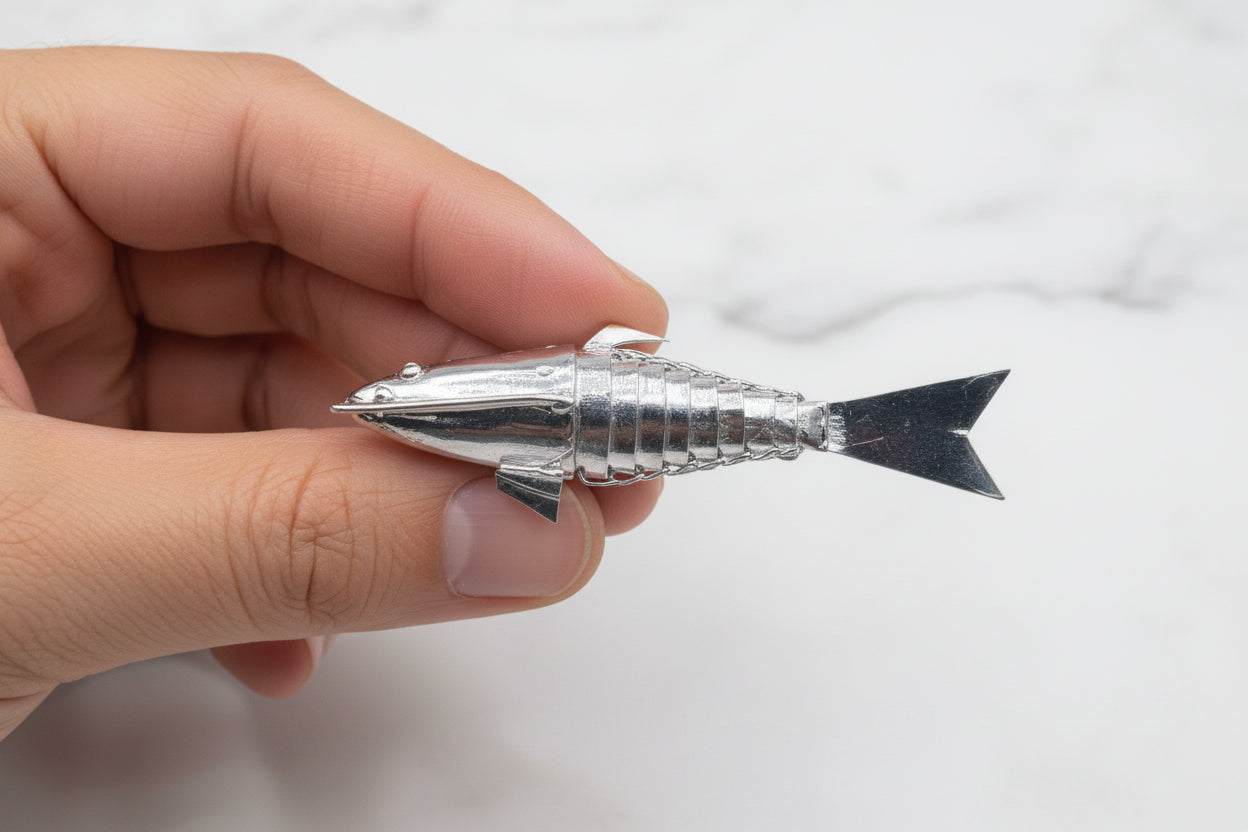 मछली Fish in Gs metal 35g4"