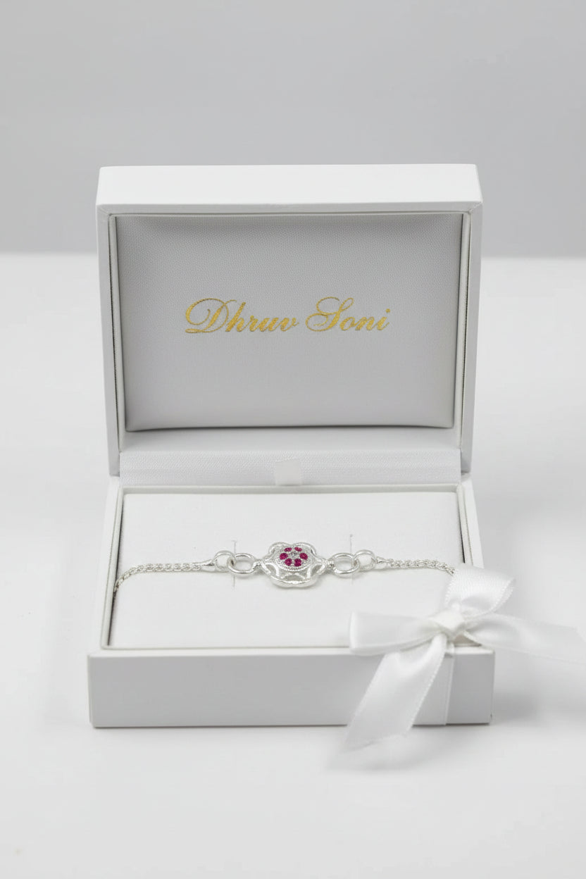 Silver rakhi C