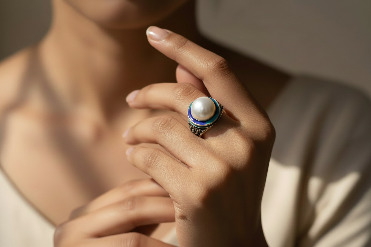 अंगूठी Ring3.5g7no.(in silver)