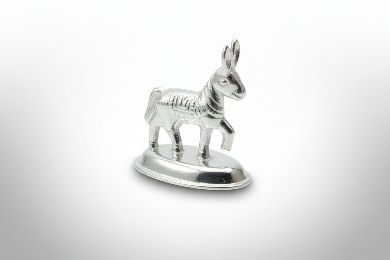 धोडा Horse5.36g3x3.5cm (in silver)