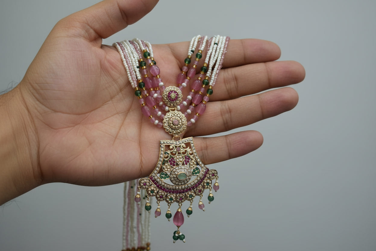 Long Nackless set 06(in silver)