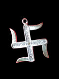 Swastik pandate 1.89g2.7cm (in silver)